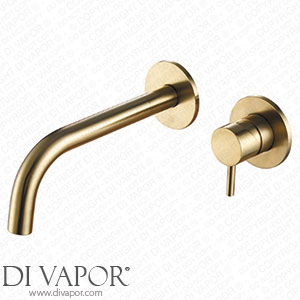 VOS Single Lever Wall Mounted Basin Mixer - Brushed Brass 23273BBR Spare Parts