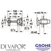 Grohe 23319000 Mixer Spare Diagram