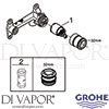 Grohe 23319000 Mixer Spare Tech Diagram