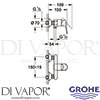 Grohe 23347000 Mixer Spare Diagram