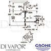 Grohe 23349000 Mixer Spare Diagram