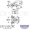 Grohe 23355000 Mixer Spare Diagram