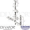 Grohe 23379001 Mixer Spare Diagram