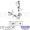 Grohe 23430000 Mixer Spare Diagram