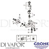 Grohe 23431000 Mixer Spare Diagram