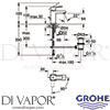 Grohe 23435000 Mixer Spare Diagram