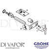 Grohe 23444000 Mixer Spare Tech Diagram