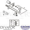 Grohe 23444001 Mixer Spare Tech Diagram