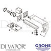 Grohe 23447000 Mixer Spare Diagram