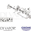 Grohe 23478000 Mixer Spare Tech Diagram