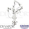 Grohe 23491GL1 Mixer Spare Diagram