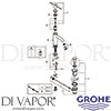 Grohe 23589001 Mixer Spare Diagram