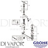 Grohe 23589EN1 Mixer Spare Diagram