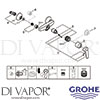 Grohe 23632000 Mixer Spare Tech Diagram