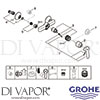 Grohe 23636000 Mixer Spare Tech Diagram