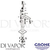 Grohe 23667001 Mixer Spare Diagram