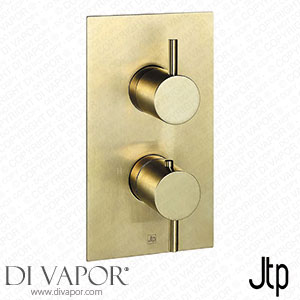 JTP Vos Brushed Brass Twin Outlet Thermostatic Concealed Shower Valve - 23671ABBR Spare Parts