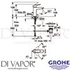 Grohe 23758000 Mixer Spare Diagram