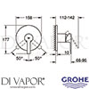 Grohe 24063001 Mixer Spare Diagram