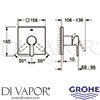 Grohe 24069000 Mixer Spare Diagram