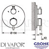 Grohe 24135AL3 Mixer Spare Diagram