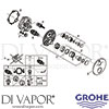 Grohe 24135AL3 Mixer Spare Tech Diagram