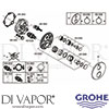 Grohe 24150003-GEN2 Mixer Spare Tech Diagram