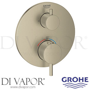 Grohe Atrio Thermostatic Mixer For 1 Outlet with Shut Off Valve - 03/20 - Shower Spare Parts 24150EN3 GEN3