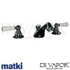 Matki 2501CP Basin Taps Spare Parts