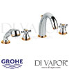 Grohe Sinfonia 4-Hole Bath Shower Combination Spare Parts