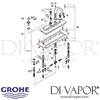 Grohe Sinfonia 4-Hole Bath Shower Combination Spares