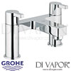 Grohe Lineare Two-Handled Bath Filler Spare Parts