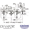 Grohe 2512000A Spare Diagram