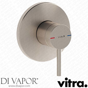 VitrA 257661 Origin Round Built-In 1 Way Exposed Shower Mixer Valve - Brushed Nickel Spare Parts