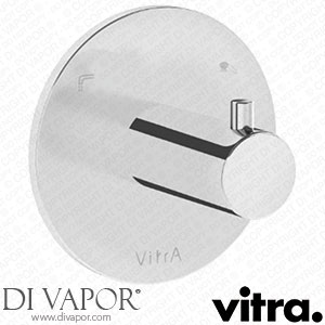 VitrA 257664 Origin Round Built-In 2 Way Concealed Shower Diverter Valve - Chrome Spare Parts