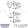 Grohe Aria Shower Mixer Dimensions