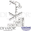 Grohe 26128001 Spare Tech Diagram