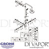 Grohe Euphoria System 180 Shower System Thermostat Spares