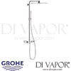 Grohe Euphoria SmartControl System 310 Cube Duo Shower System Thermostat Spare Parts