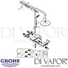 Grohe Euphoria SmartControl System 260 Mono Shower System Thermostat Spares