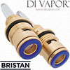 Cartridge Pair Bristan 1/2 1/4 turn CD Valve