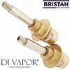 Pair Bristan 1901 Gold Bath Tap Cartridges 2701226100