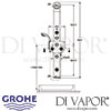 Grohe Aquatower 3000 Top 4 Shower System Dimensions