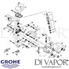 Grohe Aquatower 3000 Top 4 Shower System Spares