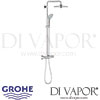 Grohe Euphoria System 260 Shower System Thermostat Spare Parts