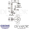 Grohe Rainshower System 210 Shower System Dimensions