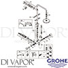 Grohe 27374000 Spare Tech Diagram