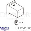 Grohe Euphoria Cube Shower Outlet Elbow Spares