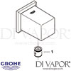 Grohe Allure Brilliant Shower Outlet Elbow Spares