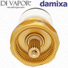 Damixa 2785300 Thermostat TMC Shut Off Valve Parts